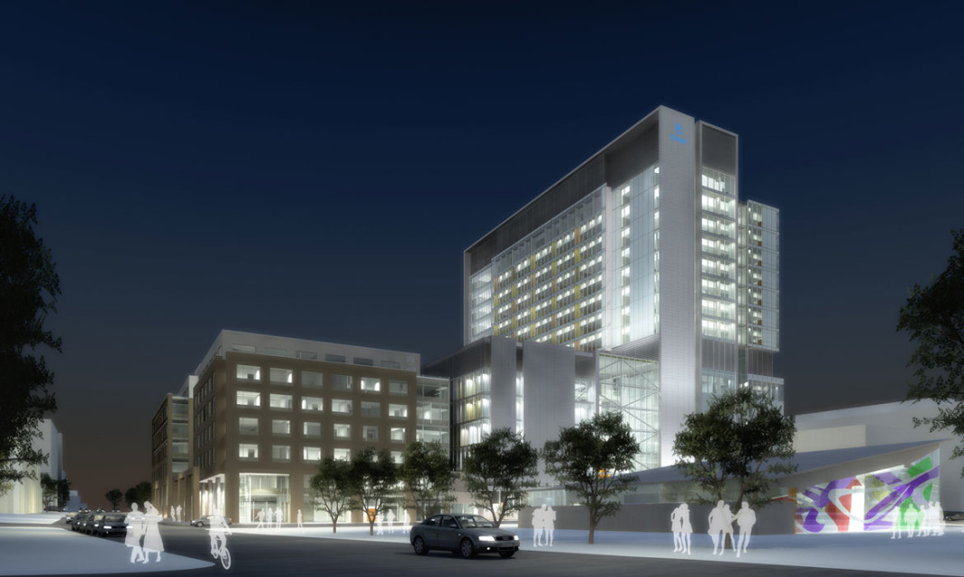 Centre hospitalier universitaire de l'Université de Montréal CHUM - YMA - Yelle Maillé et associés architectes